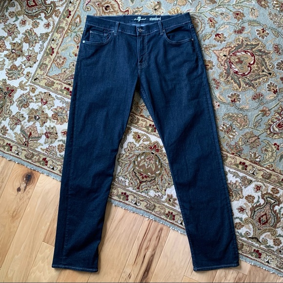 7 For All Mankind Other - 7 Fam Jeans mens standard fit dark wash denim 7 for all mankind